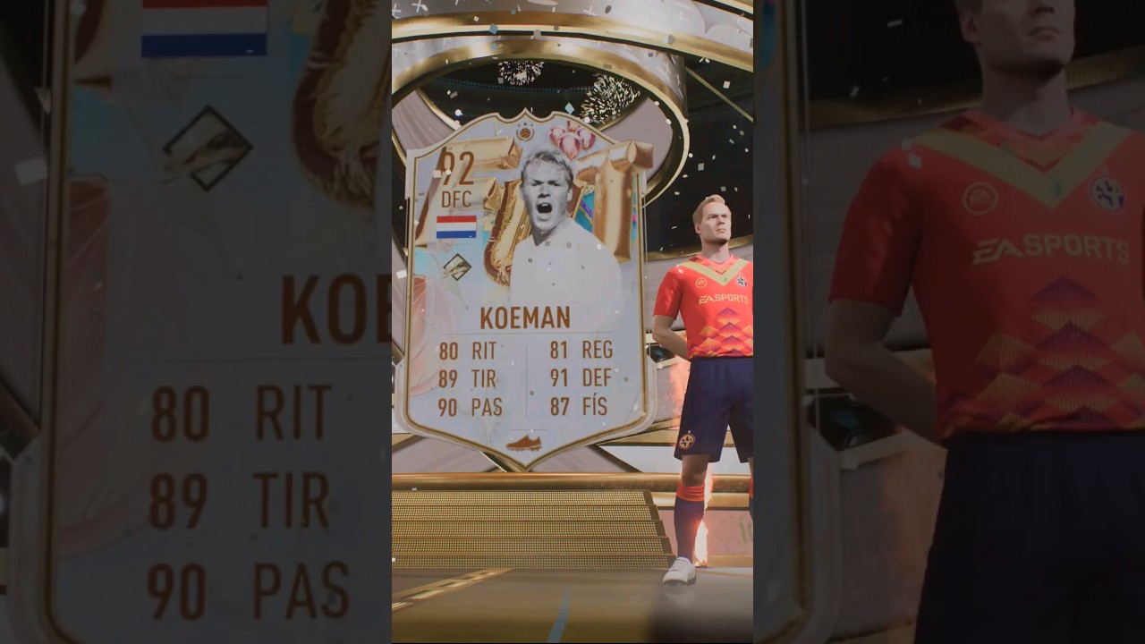 ABRO MI ICONO DE 90+ EN FIFA 23 Y SALE ESTO!! #shorts #fifa23 #koeman #icon #futbirthday