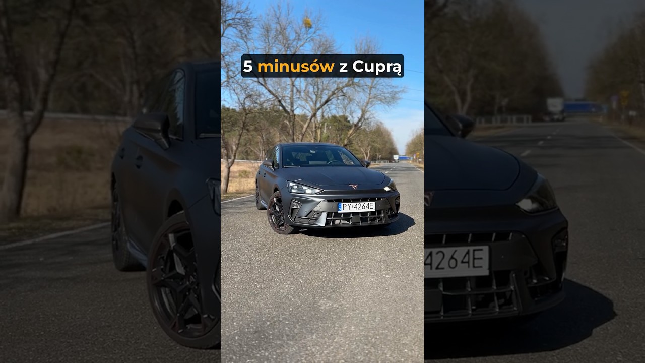 5 MINUSÓW - Cupra Leon 1.5 eTSI 150KM | 