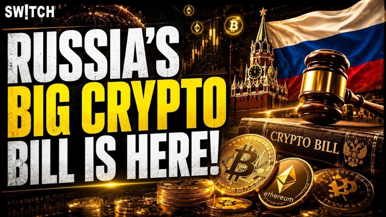 Crypto Market Pulse: Russia&rsquo;s Big Crypto Bill Is Here!। Top News of The Day। Powered by CoinSwitch