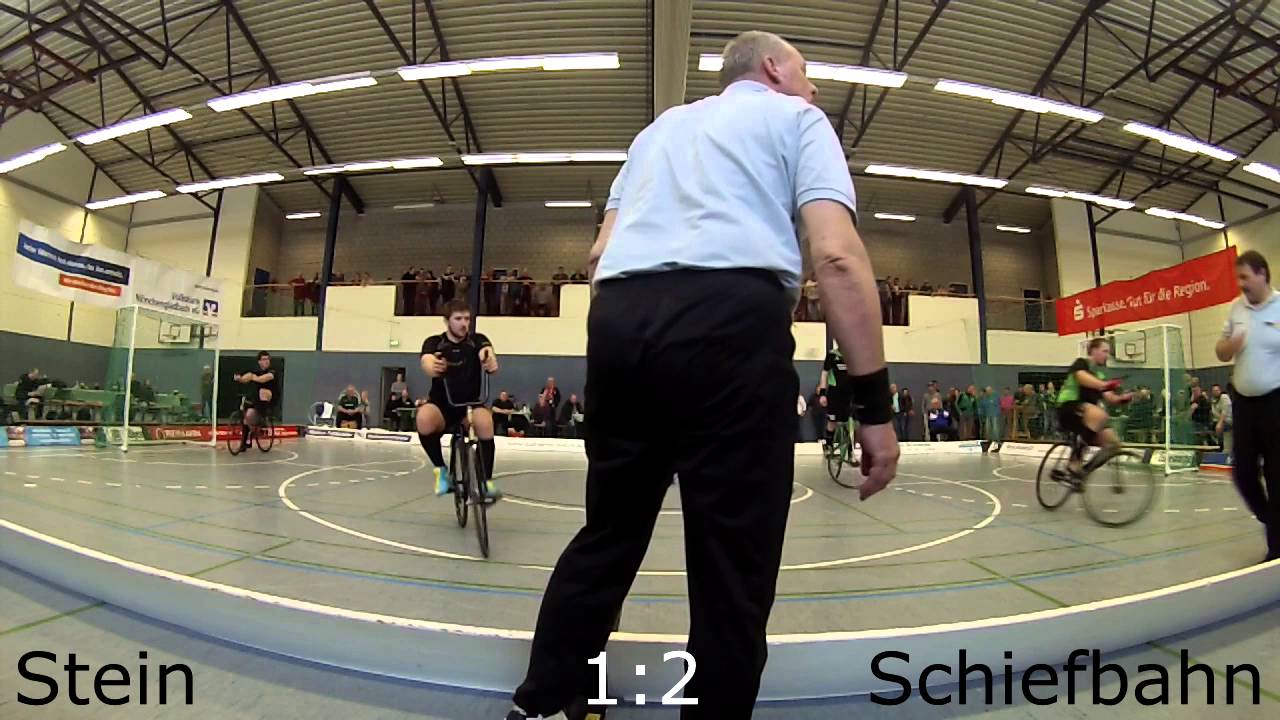Radball 1.Bundesliga | Schiefbahn gegen Stein (12.03.2016)