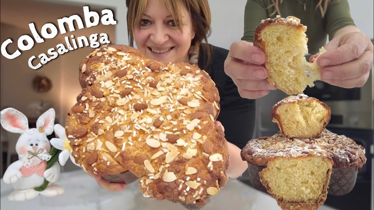 КЛАССИЧЕСКАЯ ДОМАШНЯЯ КОЛОМБА легко приготовить дома 🐣 Пасхальный рецепт 🐣