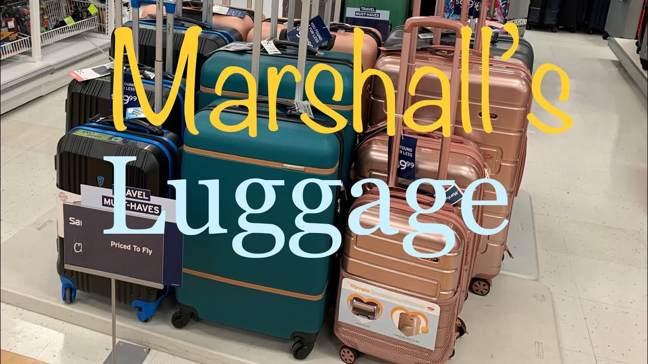 Luggage 🧳 Shopping at Marshall’s