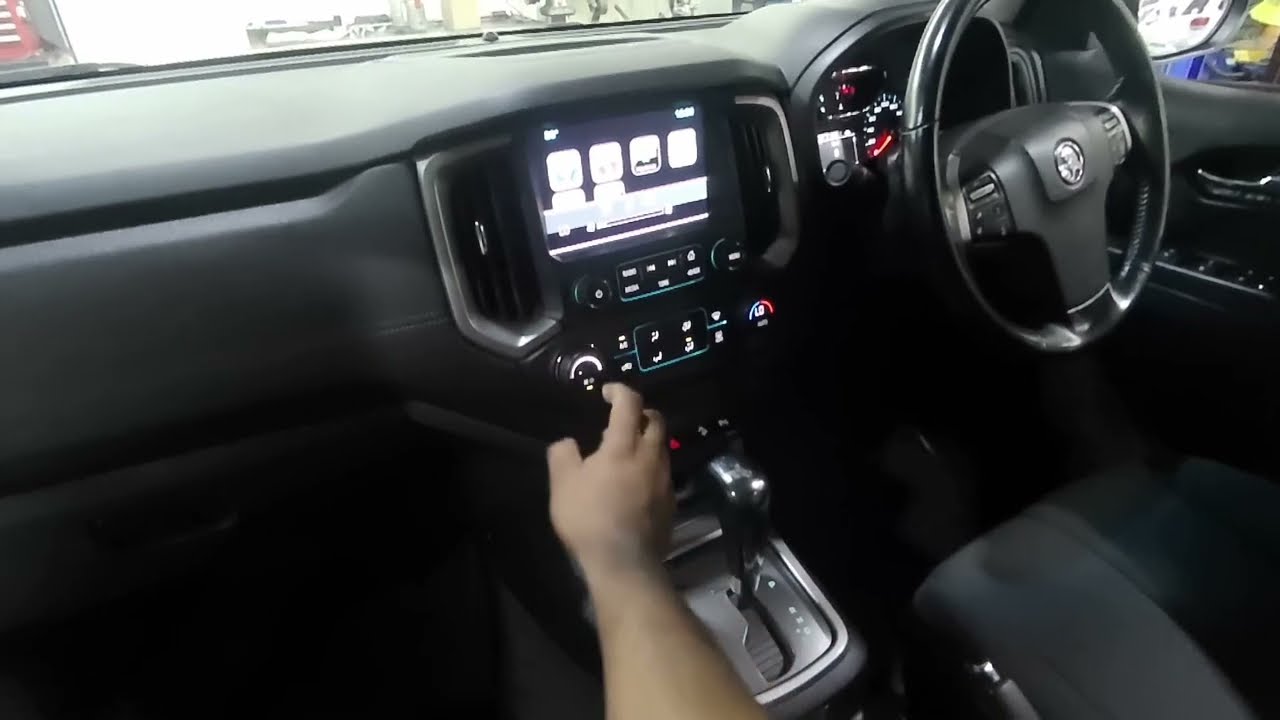 Holden Colorado cabin air filter replacement