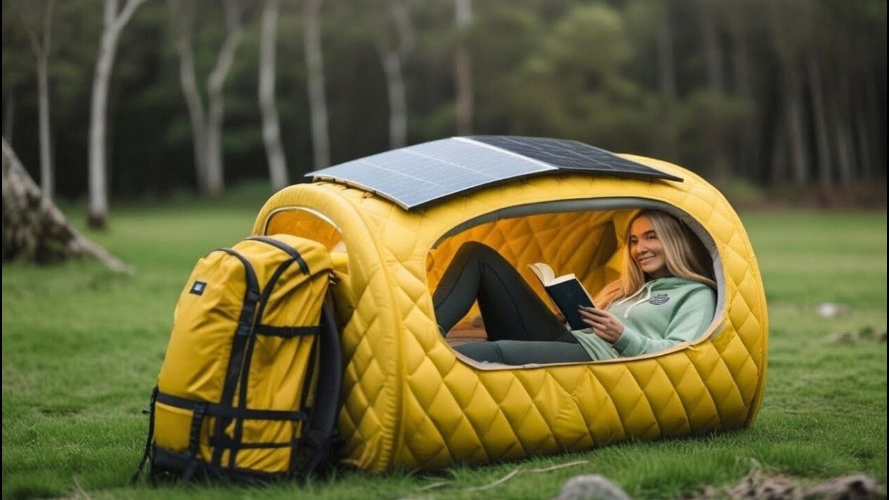 42 CAMPING INVENTIONS OF AN ENTIRELY NEW LEVEL.