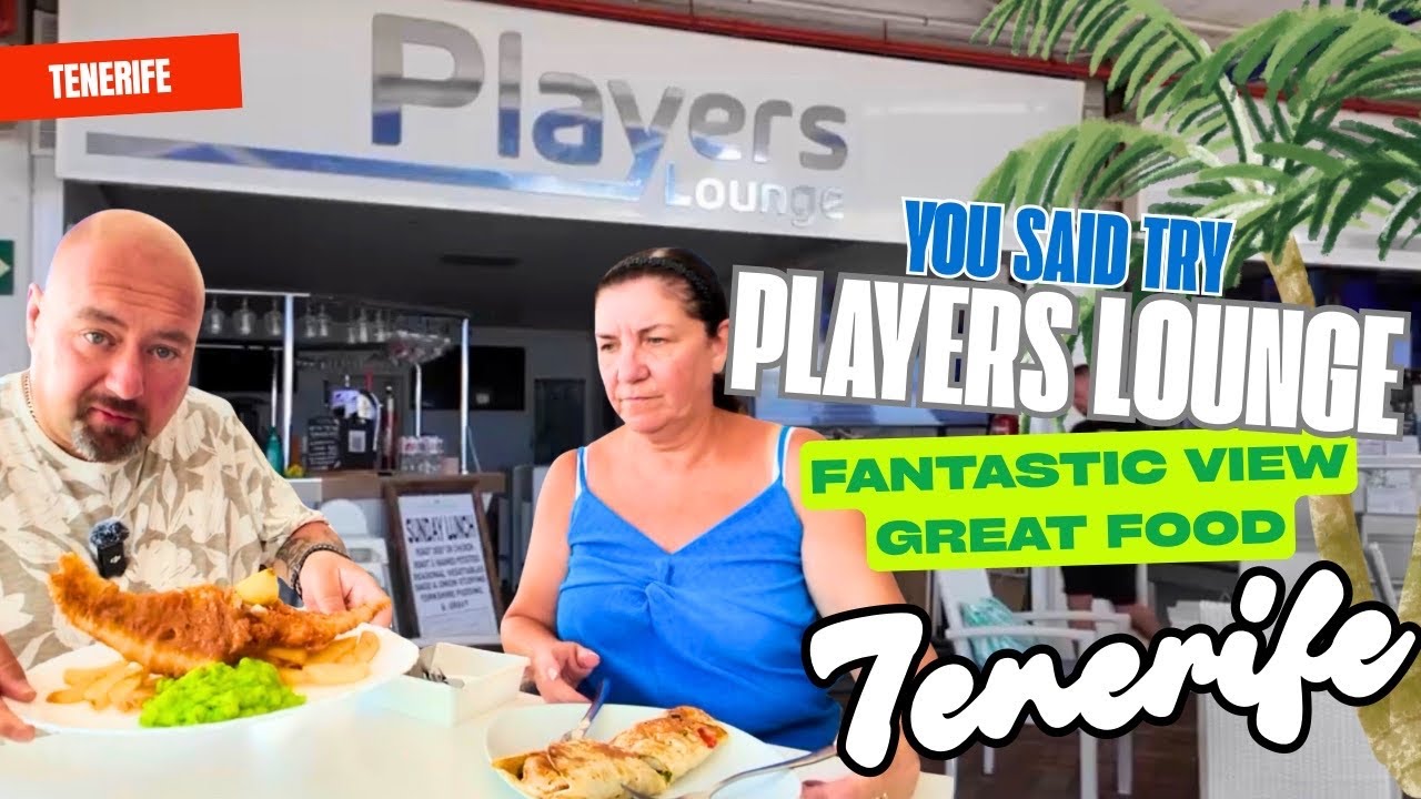 Quality Fish n Chips at Players Lounge Tenerife