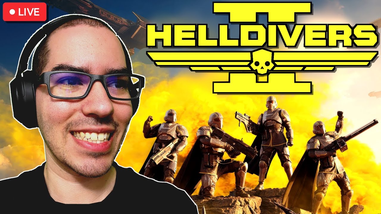 🔴 LIVE - Playing HELLDIVERS 2 for the FIRST TIME!
