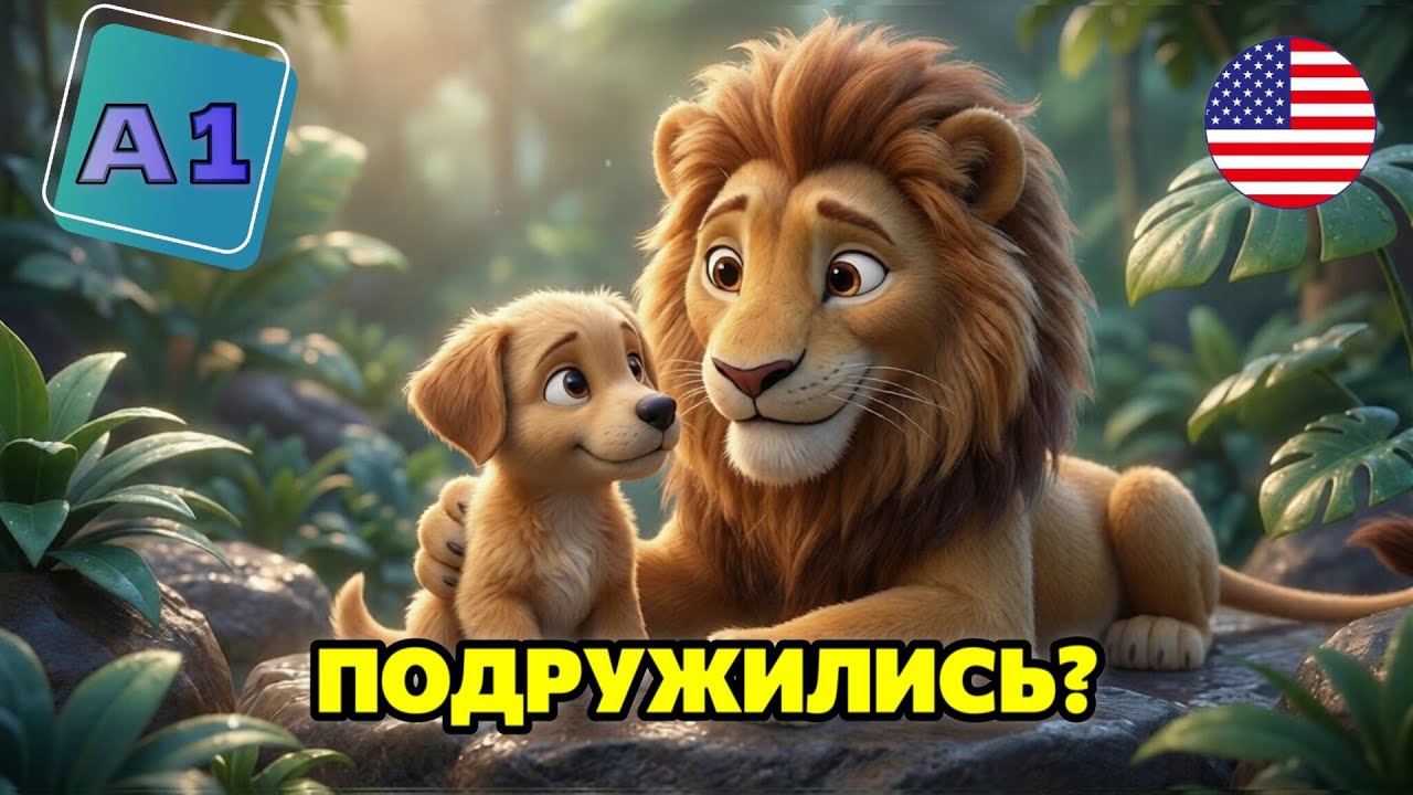 АНГЛИЙСКИЙ НА СЛУХ через мудрый МУЛЬТФИЛЬМ для самых начинающих