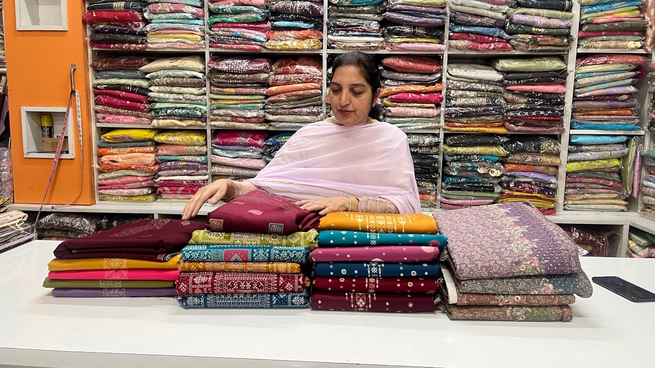 ਪਿਉਰ ਪਸਮੀਨਾ ਦੇ ਨਵੇਂ-ਨਵੇਂ ਡਿਜਾਇਨ| Taj Fashion Jalandhar |03/12/24