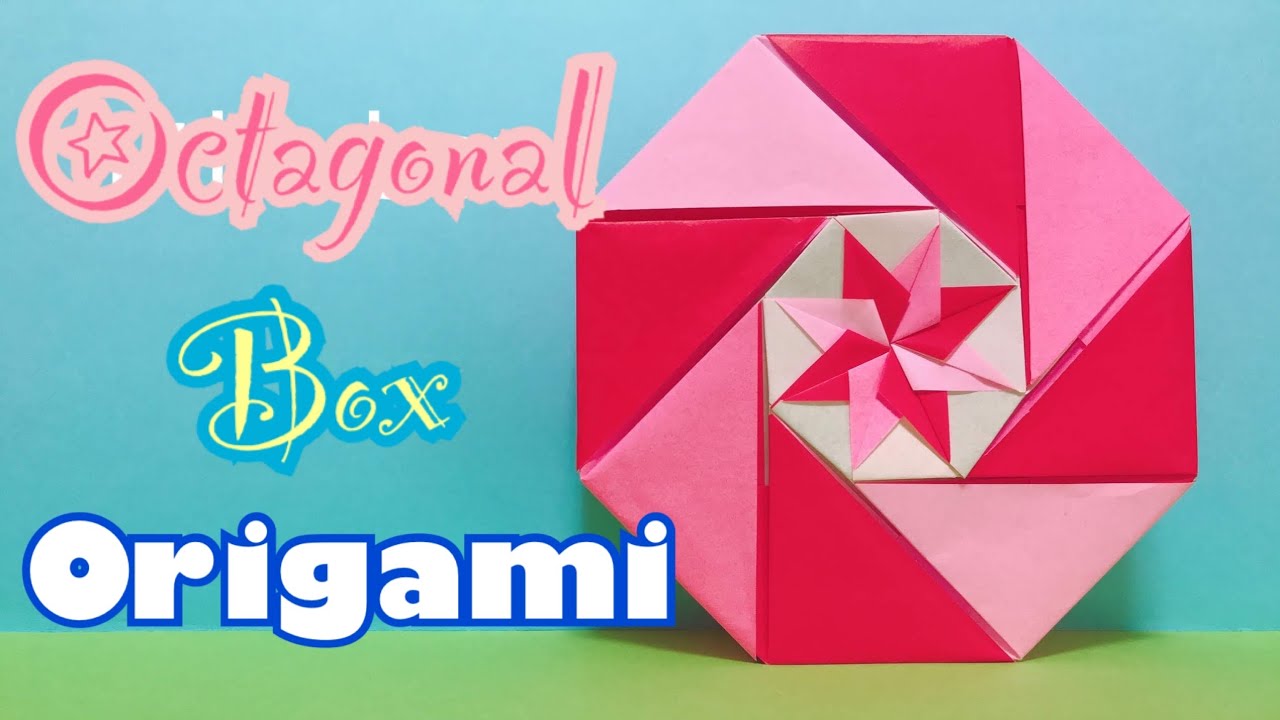 [Origami Box] Легкая и модная восьмиугольная коробка