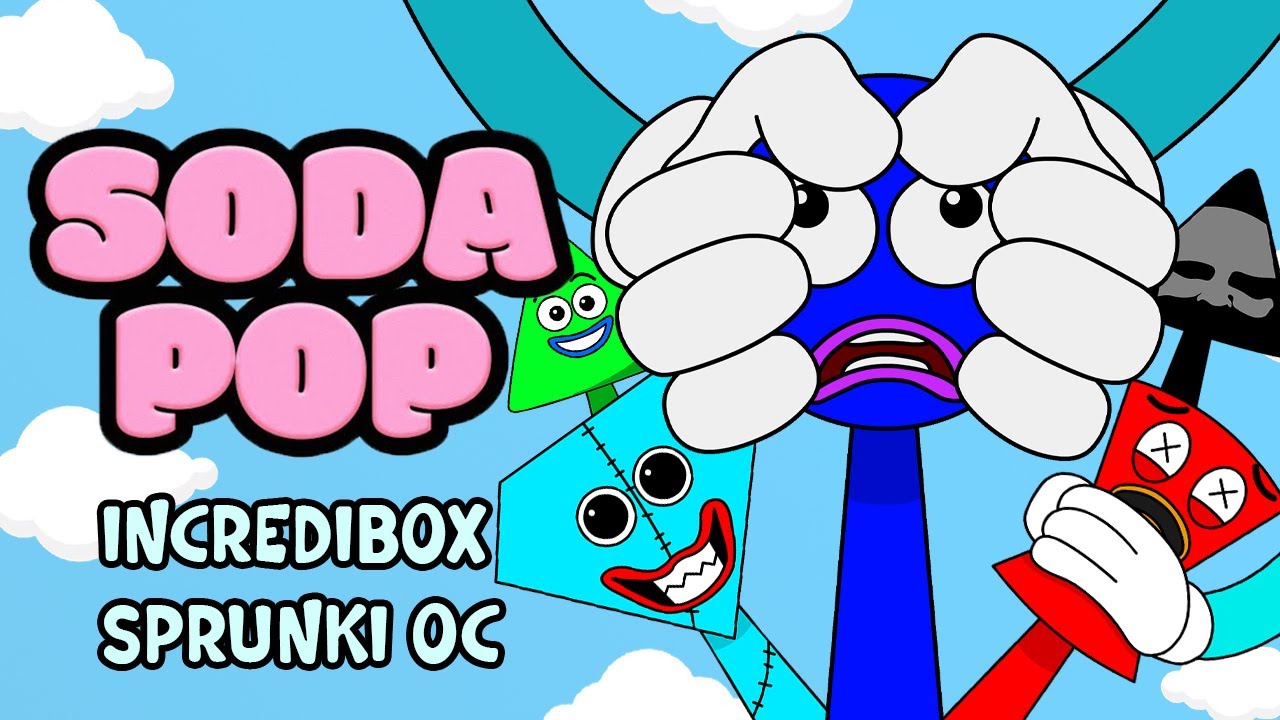 SODA POP x SAVE THE SHAPES SPRUNKI