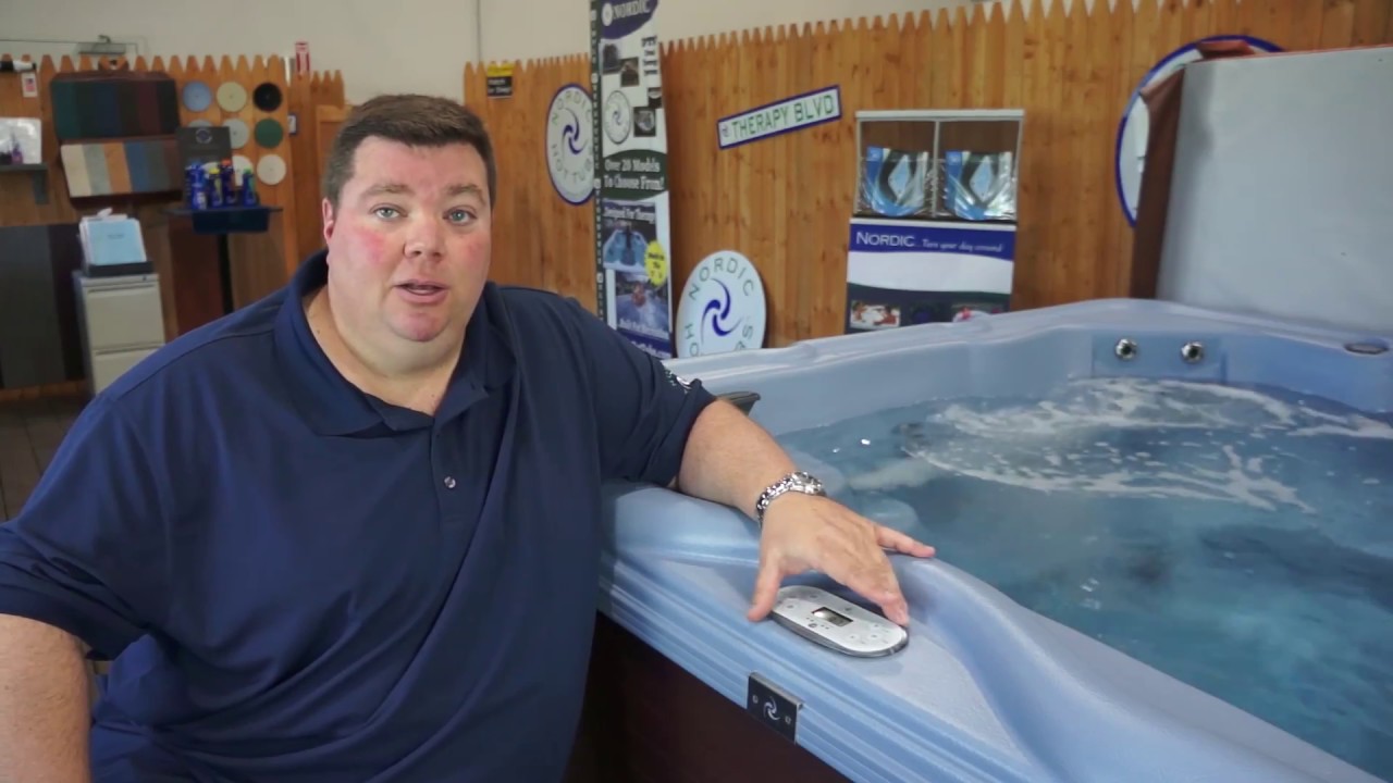 How to Operate the Topside Control | Nordic Hot Tubs