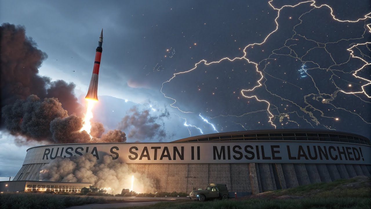 How Russian Nuclear Weapon RS-28 Sarmat, Satan II Work in the  Battle