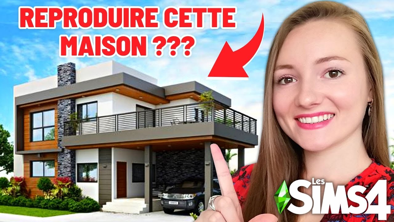 Peut-on reproduire cette maison dans les SIMS 4 ? 🤯