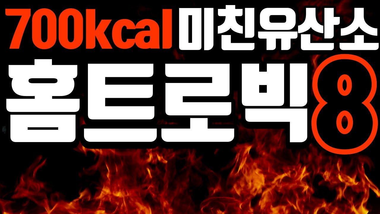 홈트로빅8탄!!!30분동안 신나게 털어봅시다!! 난이도 선택가능! 드루와!