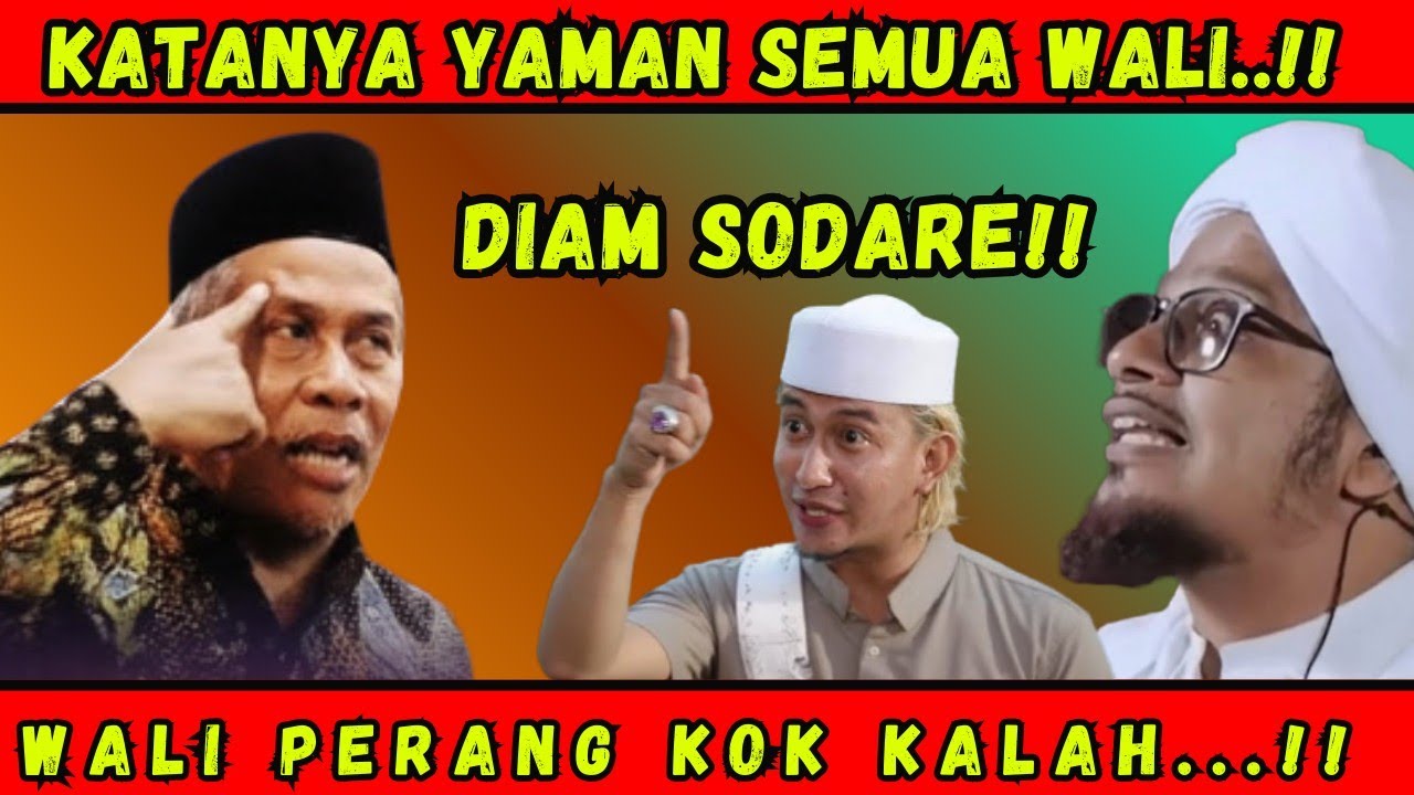 YAMAN SEMUA WALI..!! KYAI MARZUKI MUSTAMAR SINDIR PERANG YAMAN MELAWAN SAUDI!! 