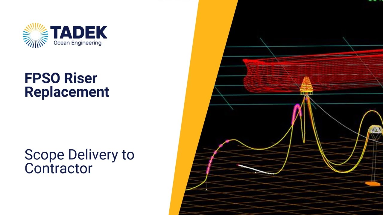 Tadek Completes FPSO Riser Replacement Project