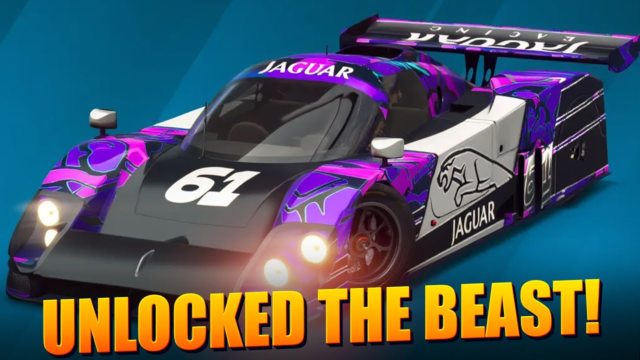 Получил ключ от Jaguar XJR-9! 🔑
