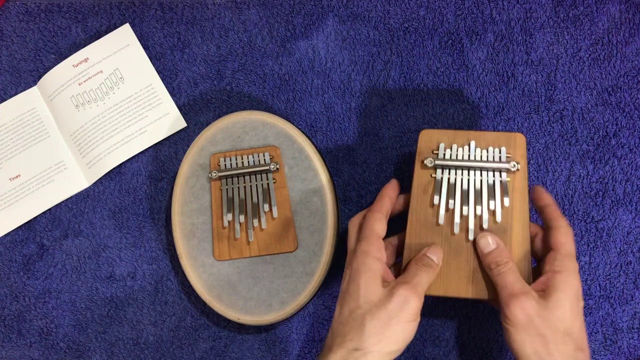 Comparing Sansula B9 and Kalimba B11 in A minor