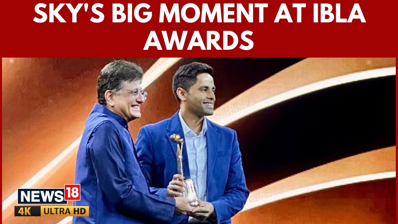 Suryakumar Yadav Honoured At IBLA Awards | Surya Felicitated At India Business Leader Awards | N18V