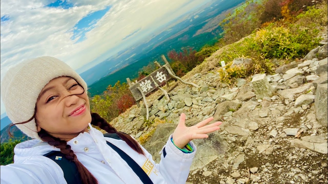 ︎阿蘇山が見渡せる山頂の大パノラマ…！【鞍岳 熊本県菊池市】ふらんっと登山#51 