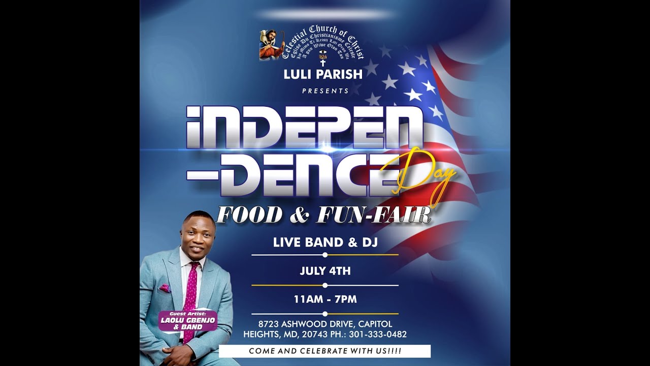 Laolu Gbenjo Live in Capitol Heights, MD USA 7/4/23