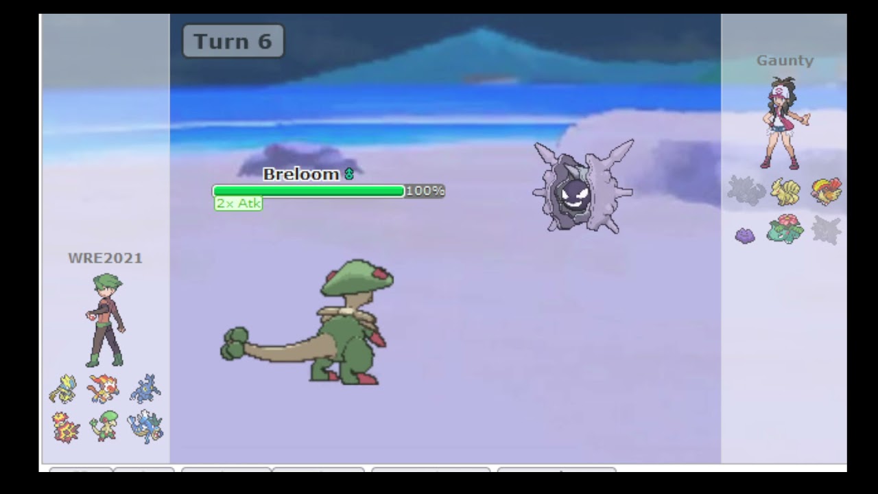 pokemon showdown breloom sweep