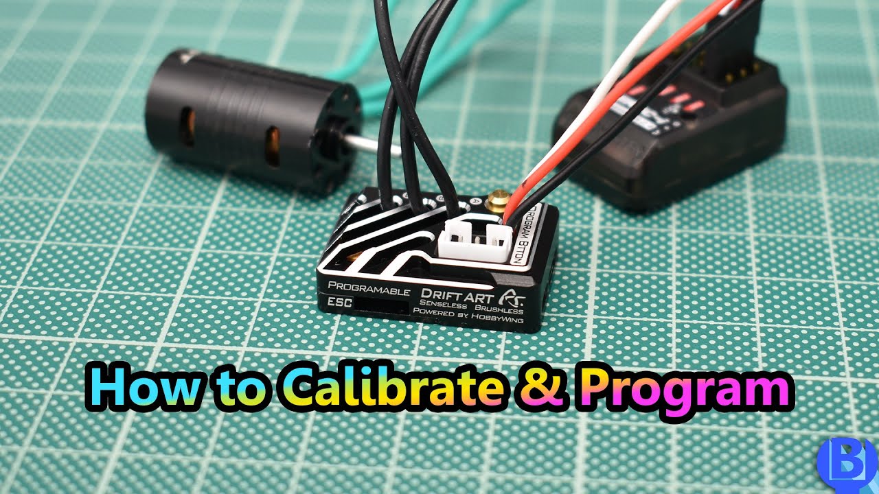 [Tutorial] How to Calibrate and Program Drift Art ESC