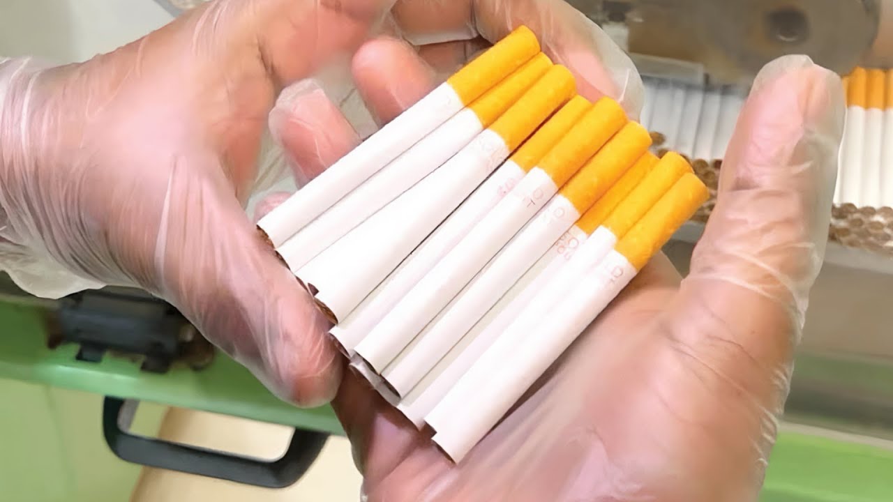 How CIGARETTES Are Manufactured (Complete Tutorial)