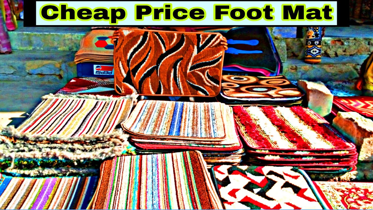 Imported Foot Mat / Door Mat Market In Karachi I House Foot Mat/Starting Price 250#Market In Karachi