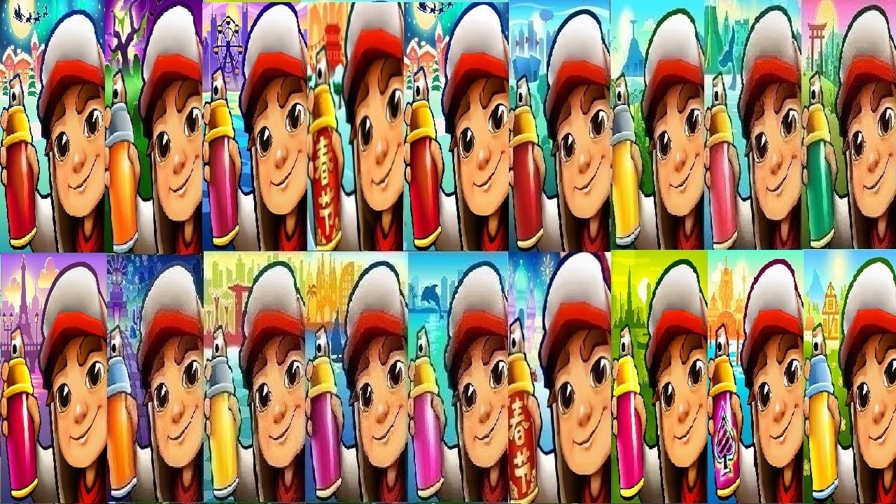 Subway Surfers World Tour 2020 - Paris VS Beijing  Winter Holiday Christmas 2019 VS Mexico Halloween