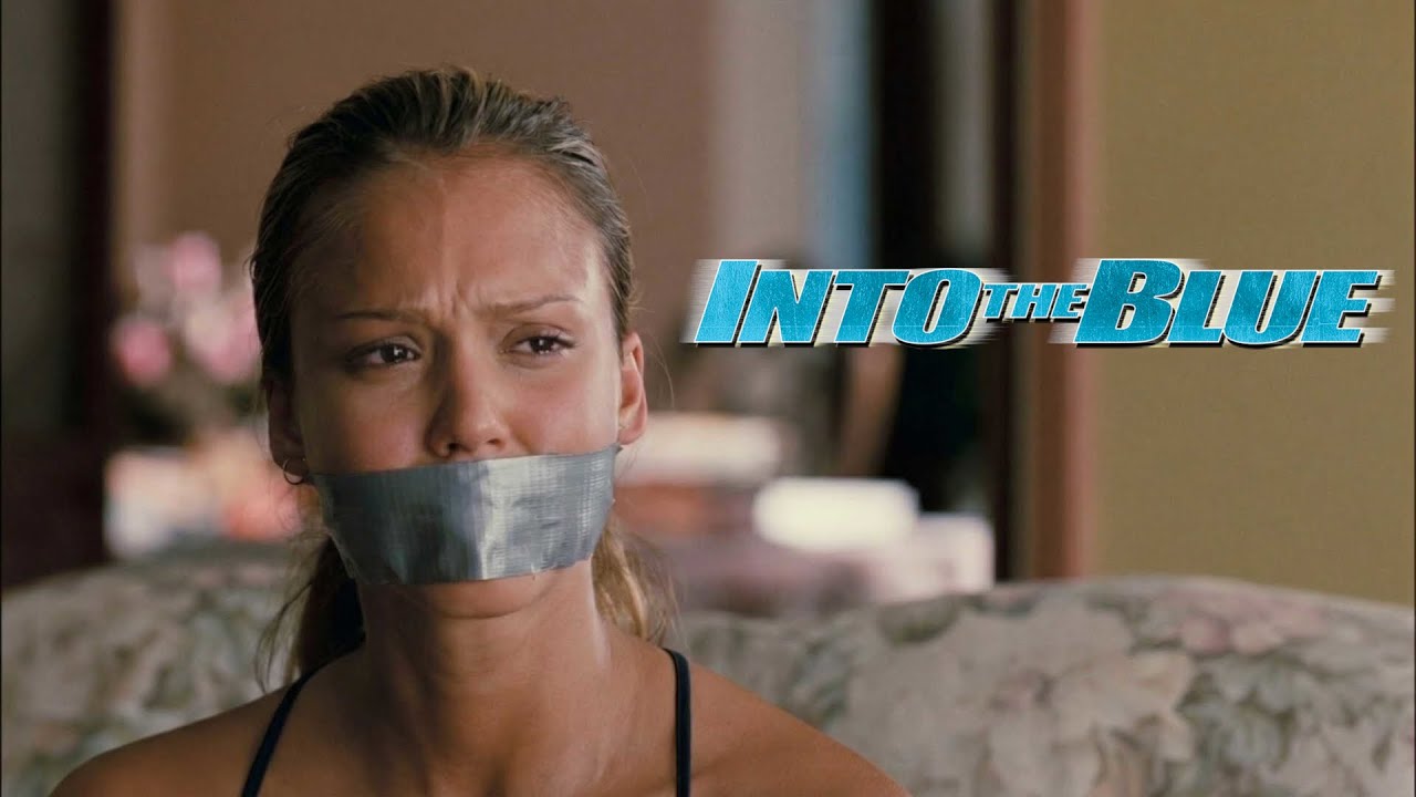 Jessica Alba Tape Gagged (Into the Blue) - Sam captured at the party