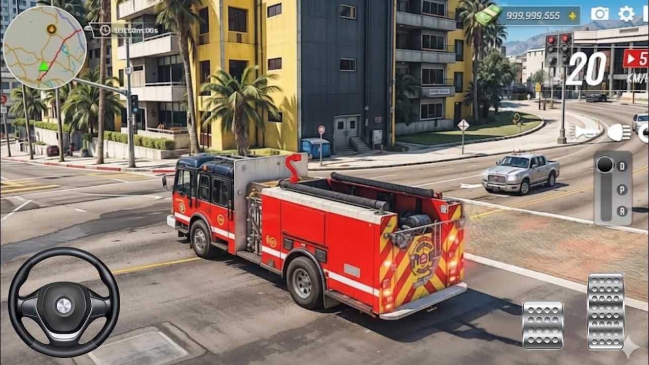 Firefighter Heroes Save the City from Huge Fire Realistic Firefighter Game Full Gameplay 