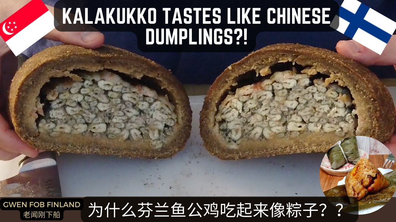 Eating Finnish Fish Cock For the FIRST TIME | Kalakukko