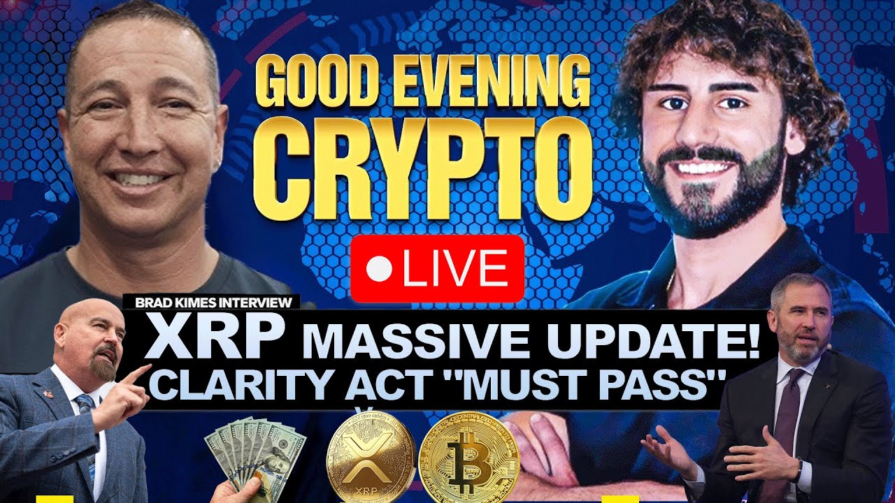 🚨 BREAKING: WHITE HOUSE *MASSIVE* CLARITY ACT PLAN! 🚨 XRP ETF'S PASS $1 BILLION AUM W/ BRAD KIMES!