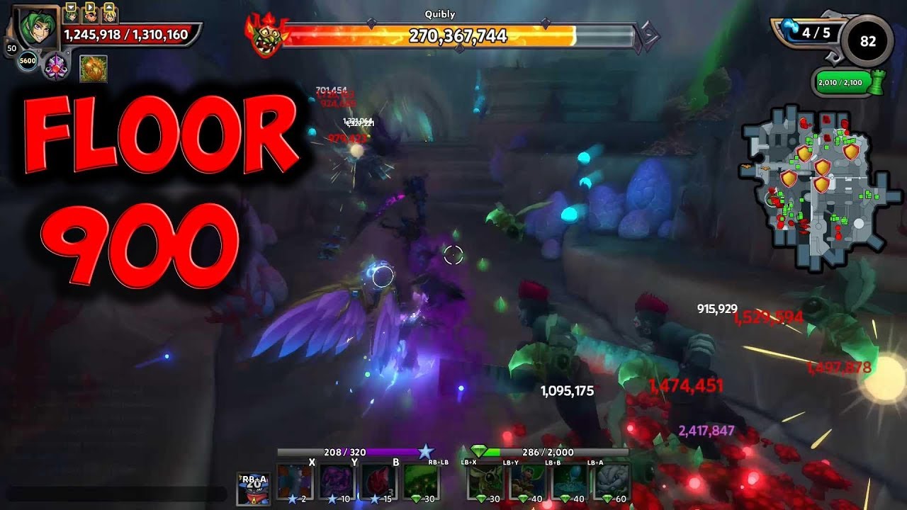 Dungeon Defenders 2 - Onslaught - Floor 900 - The Lost Temple