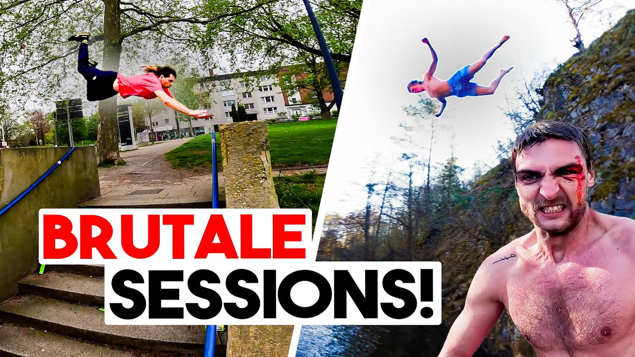 Wir TRAINIEREN uns BLUTIG! | Neue Tricks von der Klippe & Double Kong Disaster! | Jan Schlappen