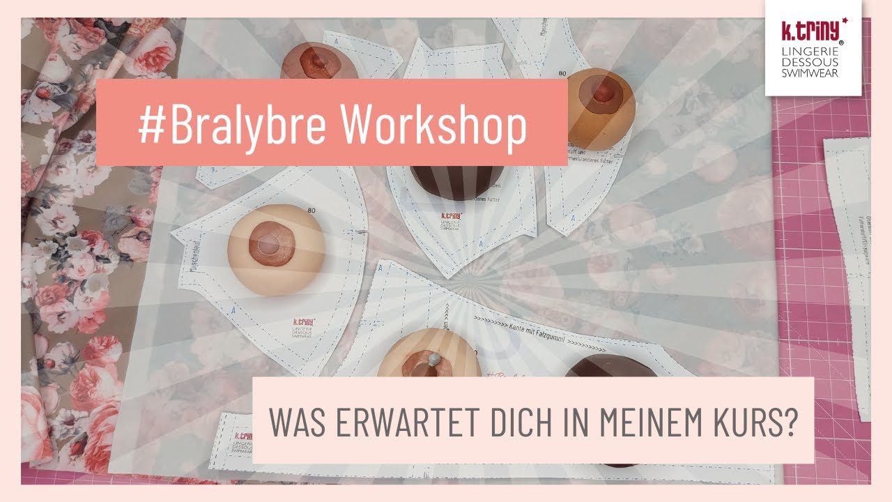 Workshop (online), online Nähkurs für das Schnittmuster #BraLybre