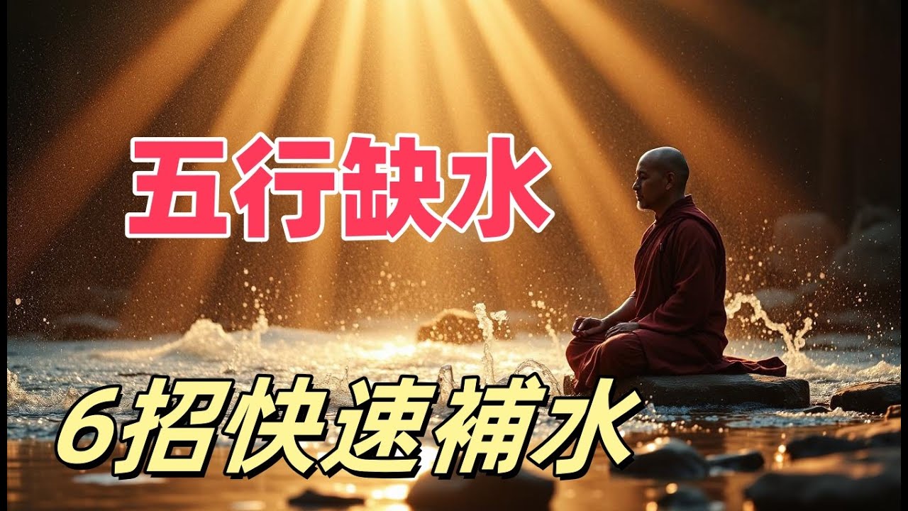 五行缺水怎么办？教你6招快速补充五行水的能量丨八字缺水丨八字補水丨五行補水丨家居風水丨數字能量丨老王命理丨穿衣搭配丨補五行