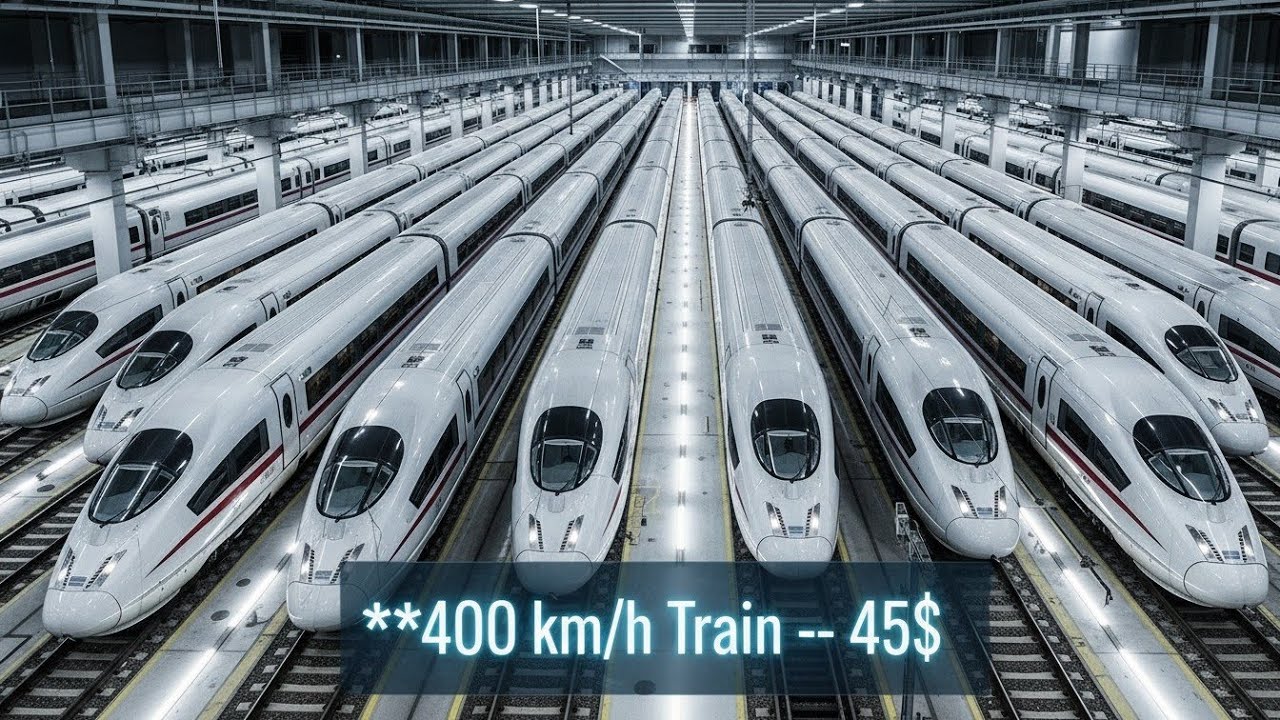 Inside Germany’s Next-Generation Passenger Train Technology – 400 km/h Precision Rail Engineering 