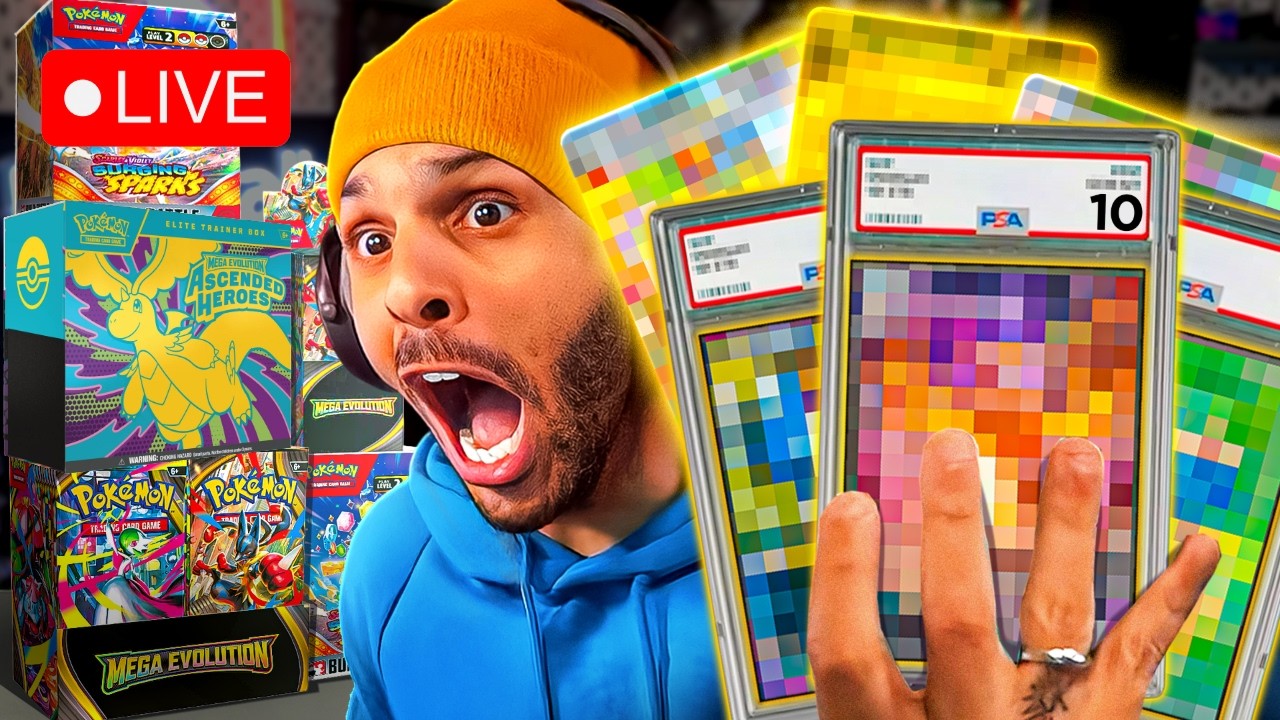 🔴LIVE Rippin Packs - THEN Cobblemon SMP !Makeship
