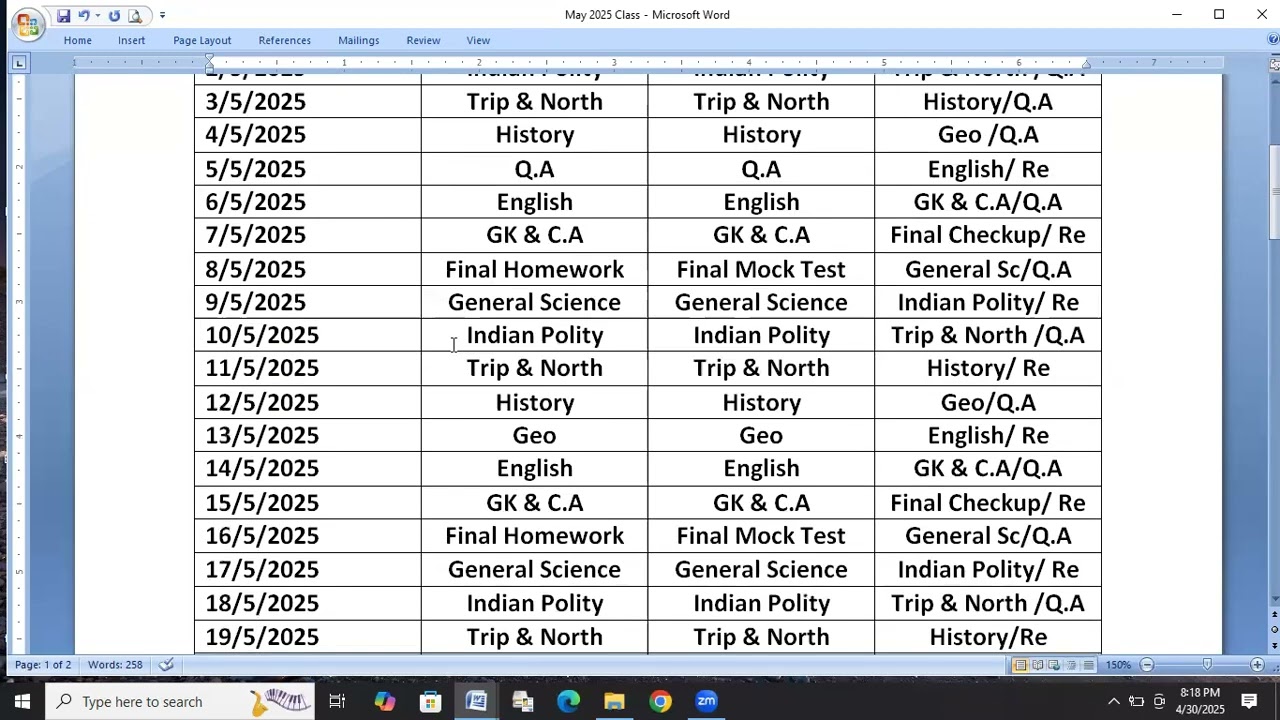 Class Start 1st May 2025 for TPSC Combined,Sub Inspector of Excise,Sub Inspector of Police,JRBT Exam