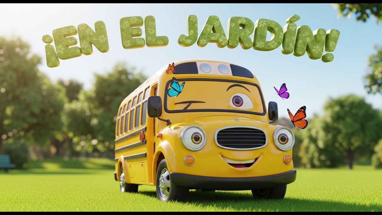 Mueve, Mueve, El Autobús Pequeñito 🚌🎵 Canción Infantil Divertida en Español Para Niños y Bebés