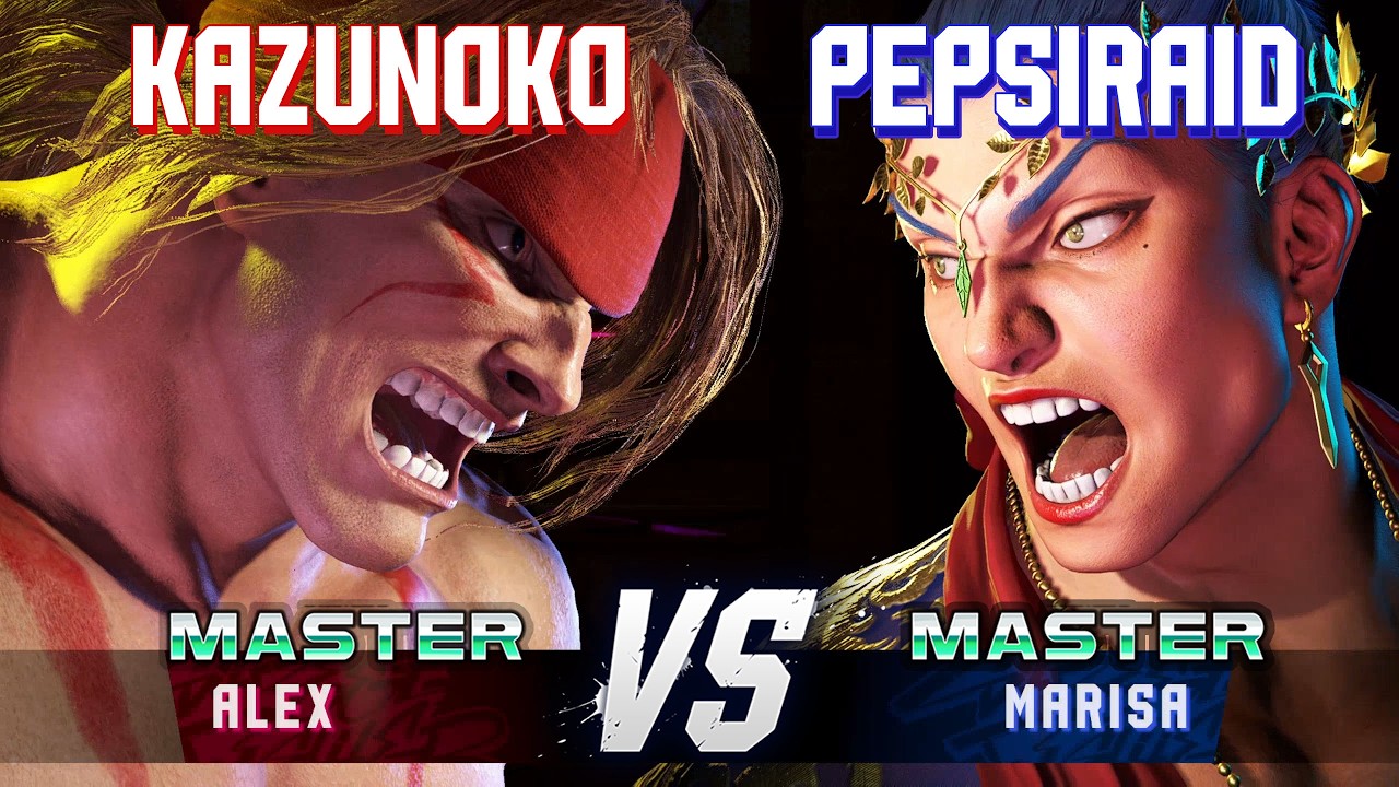 SF6 ▰ KAZUNOKO (Alex) vs PEPSIRAID (Marisa) ▰ High Level Gameplay