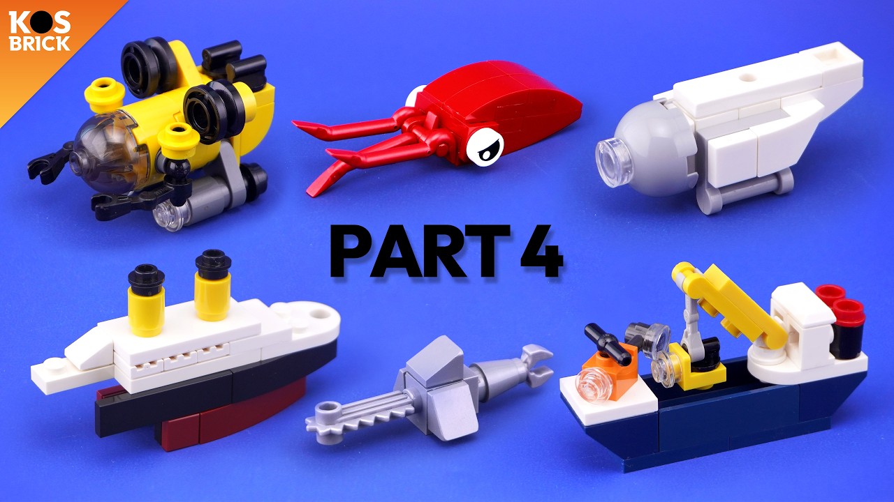 Lego Deep Sea Explorers - Part 4 (Tutorial)