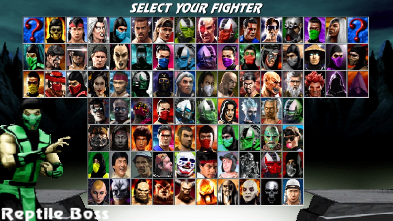 Mortal Kombat Solano Ultimate (MUGEN) - Reptile Boss
