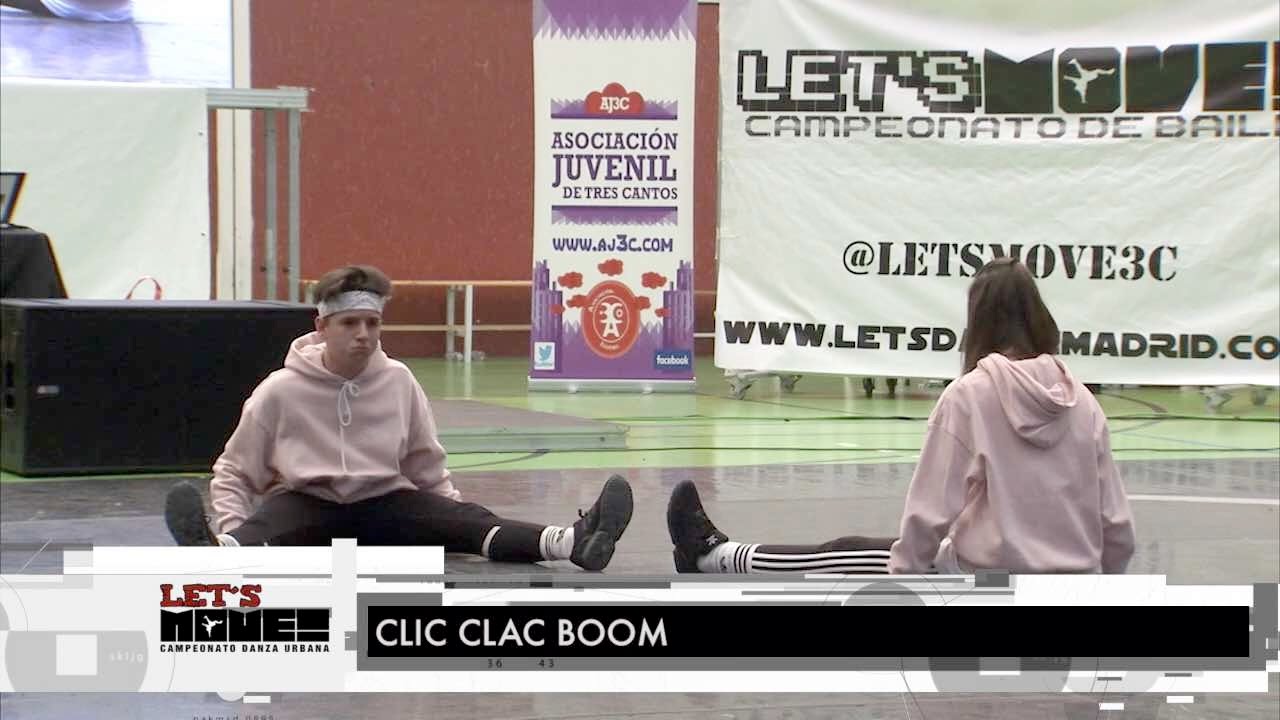 Let's Move 2017 Parejas Clic Clac Boom