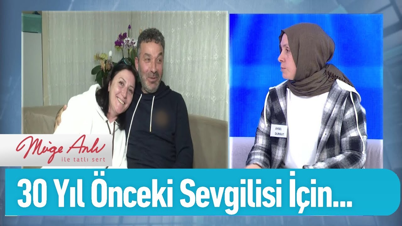 Eşini, 30 yıl önceki sevgilisi için terk etti!  - Müge Anlı ile Tatlı Sert 11 Şubat 2020
