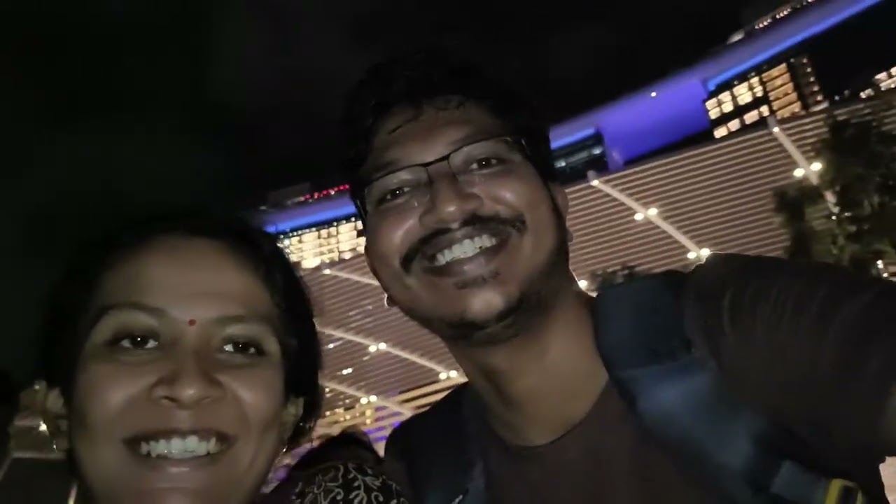 Light n sound show, at Marina bay sands hotel , 2024