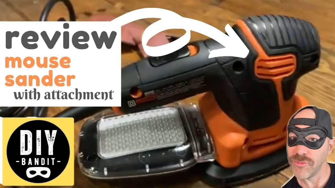 ️🔥 Looking for a New Tool?➔ **Mouse Detail Sander** by Black+Decker  -  **REVIEW**