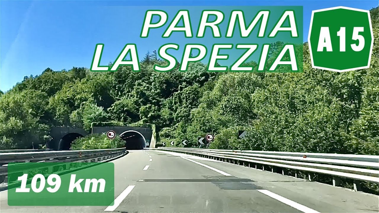A15 | PARMA - LA SPEZIA | Autocamionale della Cisa | Percorso completo